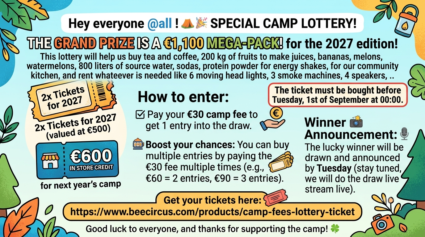 Camp fees * Mystic Creatures